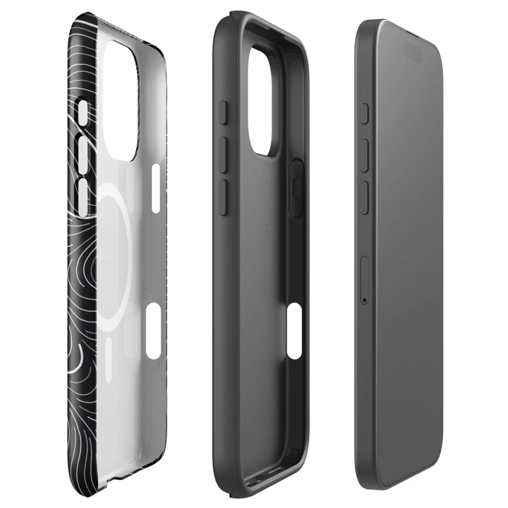 Funda MagSafe premium para iPhone, diseño Flujo en iPhone 17 Pro Max: ambiente