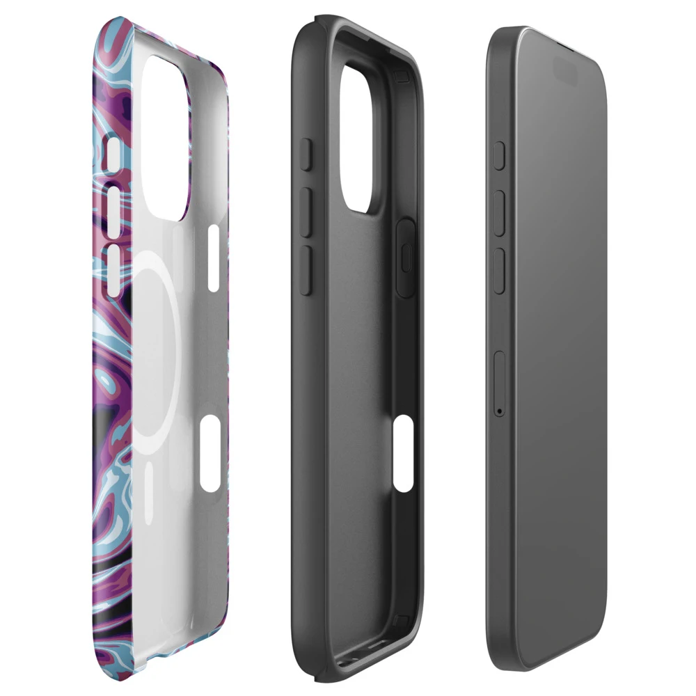 Funda MagSafe premium para iPhone, diseño Nocturno en iPhone 17 Pro Max: ambiente