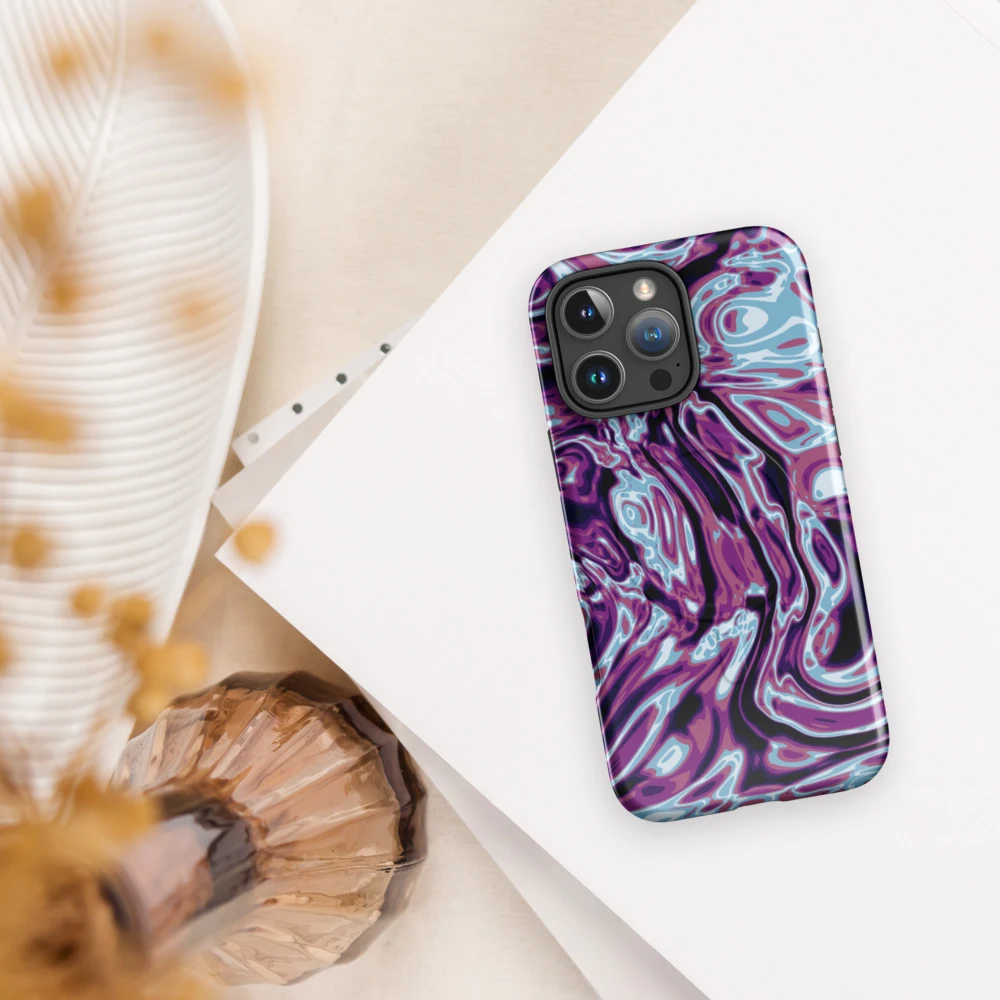 Funda MagSafe premium para iPhone, diseño Nocturno en iPhone 17 Pro Max: ambiente