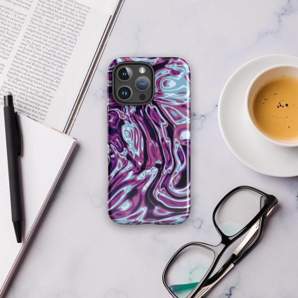 Funda MagSafe premium para iPhone, diseño Nocturno en iPhone 17 Pro Max: ambiente