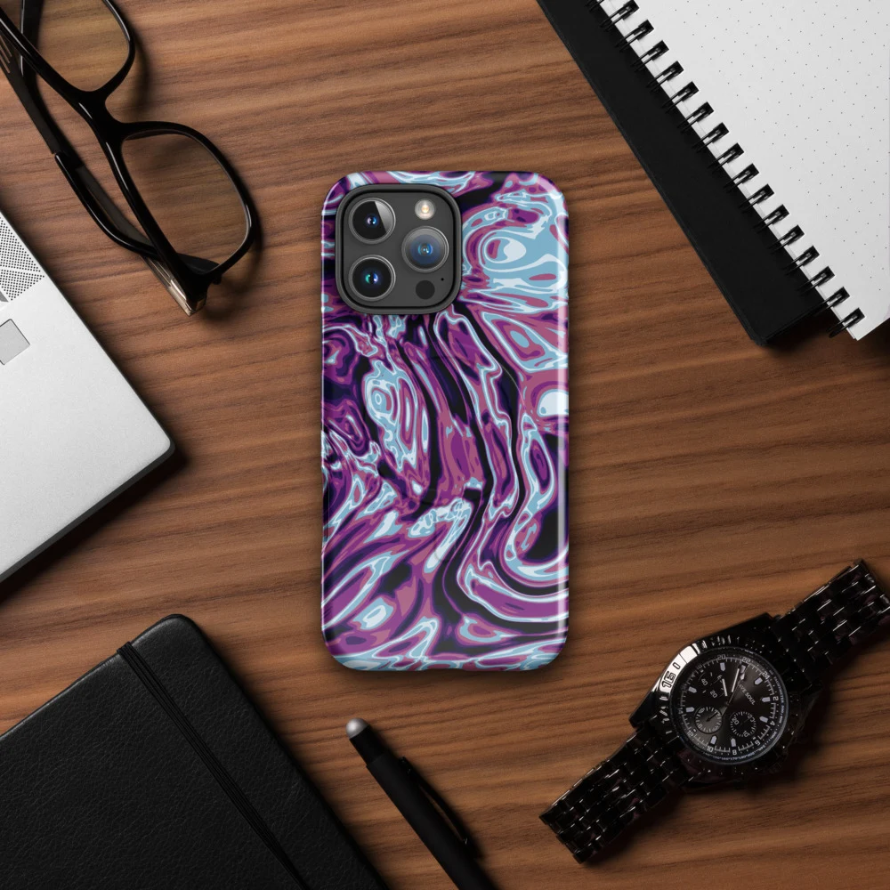 Funda MagSafe premium para iPhone, diseño Nocturno en iPhone 17 Pro Max: ambiente