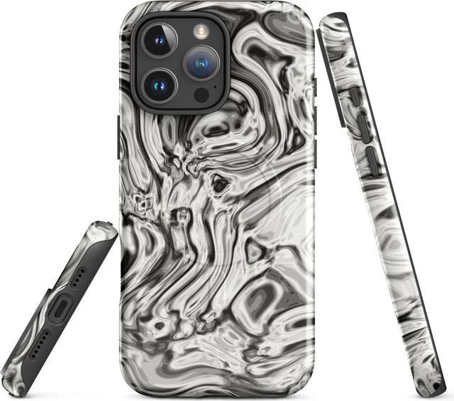 Funda MagSafe premium para iPhone, diseño Oro blanco