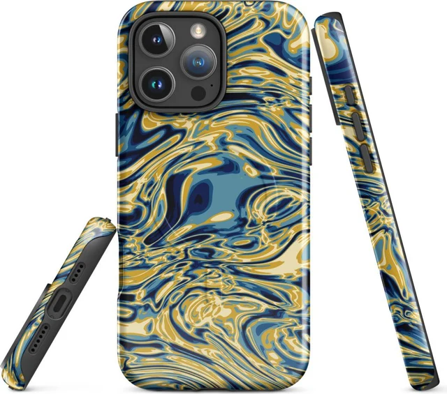 Funda MagSafe premium para iPhone, diseño Titanio