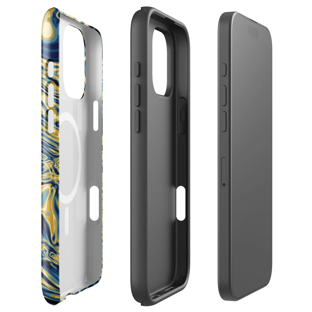 Funda MagSafe premium para iPhone, diseño Titanio en iPhone 17 Pro Max: ambiente