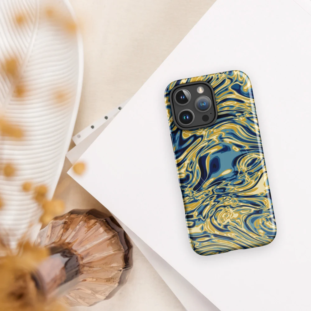 Funda MagSafe premium para iPhone, diseño Titanio en iPhone 17 Pro Max: ambiente