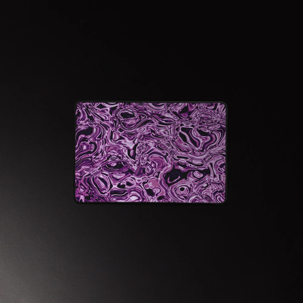 Alfombrilla de escritorio premium, diseño Amatista en 46 × 31 cm: ambiente