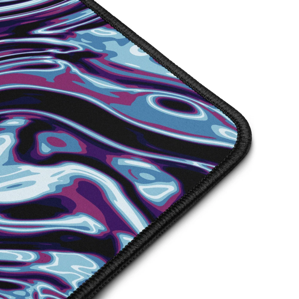 Alfombrilla de escritorio premium, diseño Cobalto en 46 × 31 cm: detalle