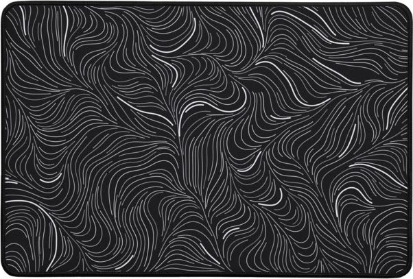 Alfombrilla de escritorio premium, diseño Flujo