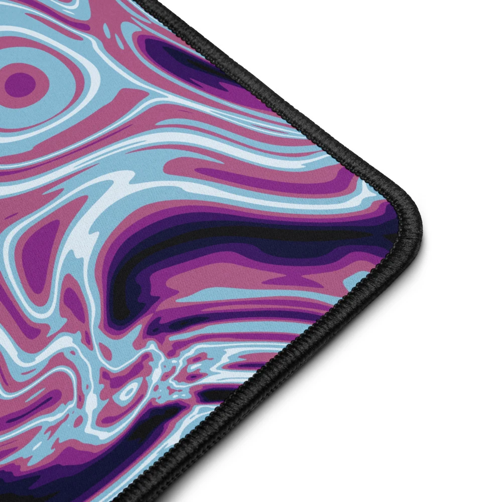 Alfombrilla de escritorio premium, diseño Nocturno en 46 × 31 cm: detalle