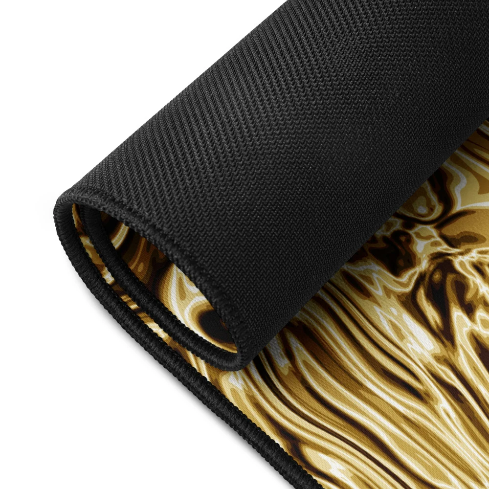 Alfombrilla de escritorio premium, diseño Oro en 46 × 31 cm: detalle