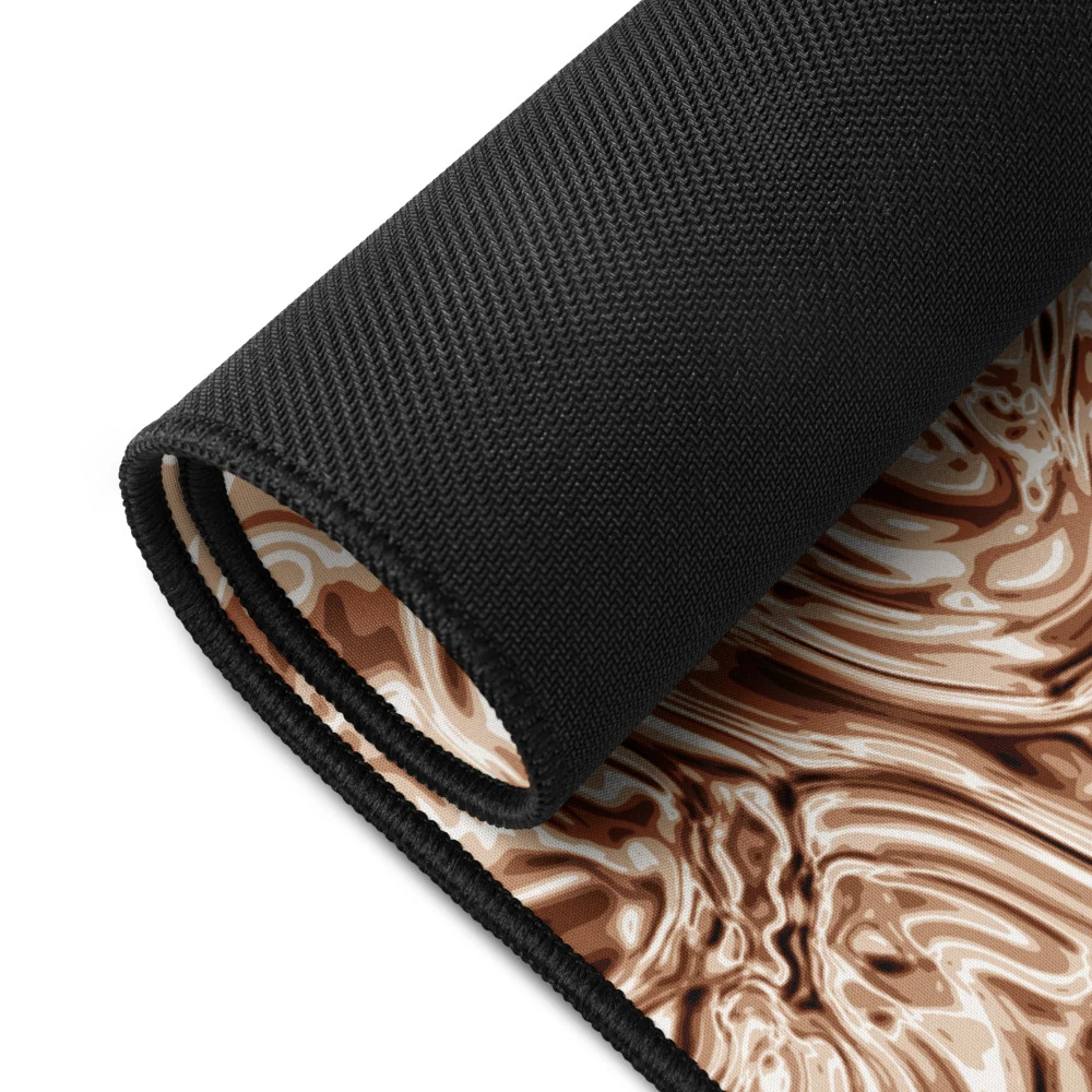 Alfombrilla de escritorio premium, diseño Oro rosa en 46 × 31 cm: detalle
