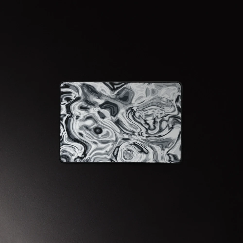 Alfombrilla de escritorio premium, diseño Plata en 46 × 31 cm: ambiente