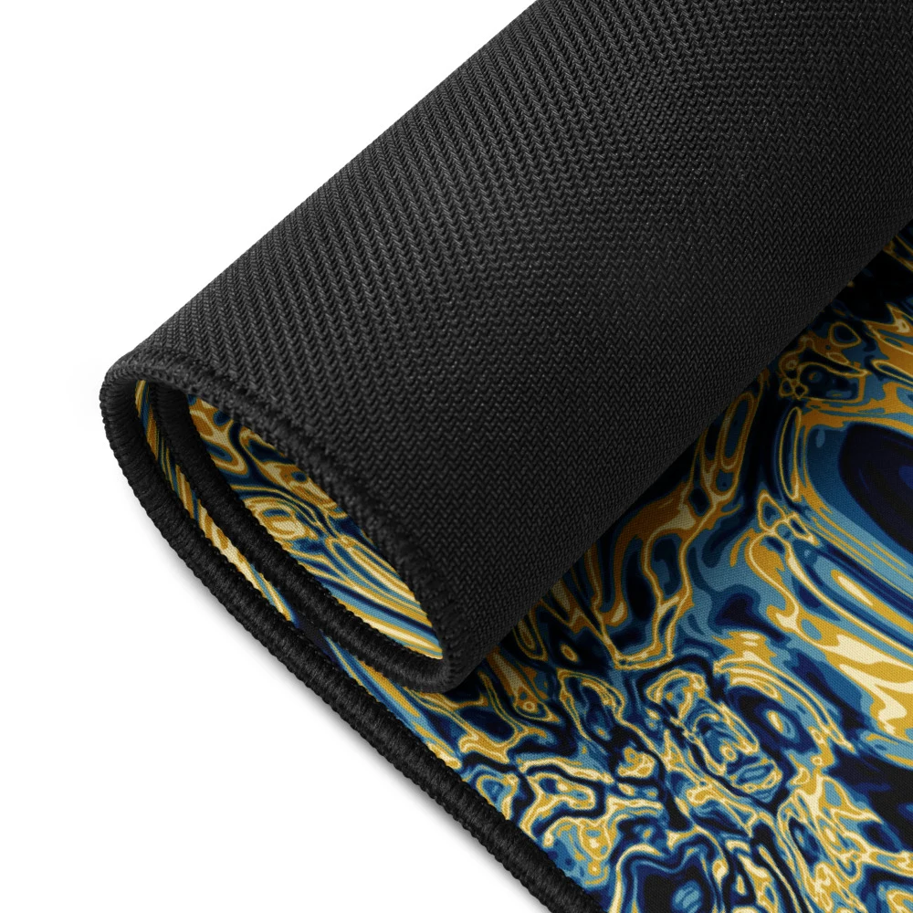 Alfombrilla de escritorio premium, diseño Titanio en 46 × 31 cm: detalle