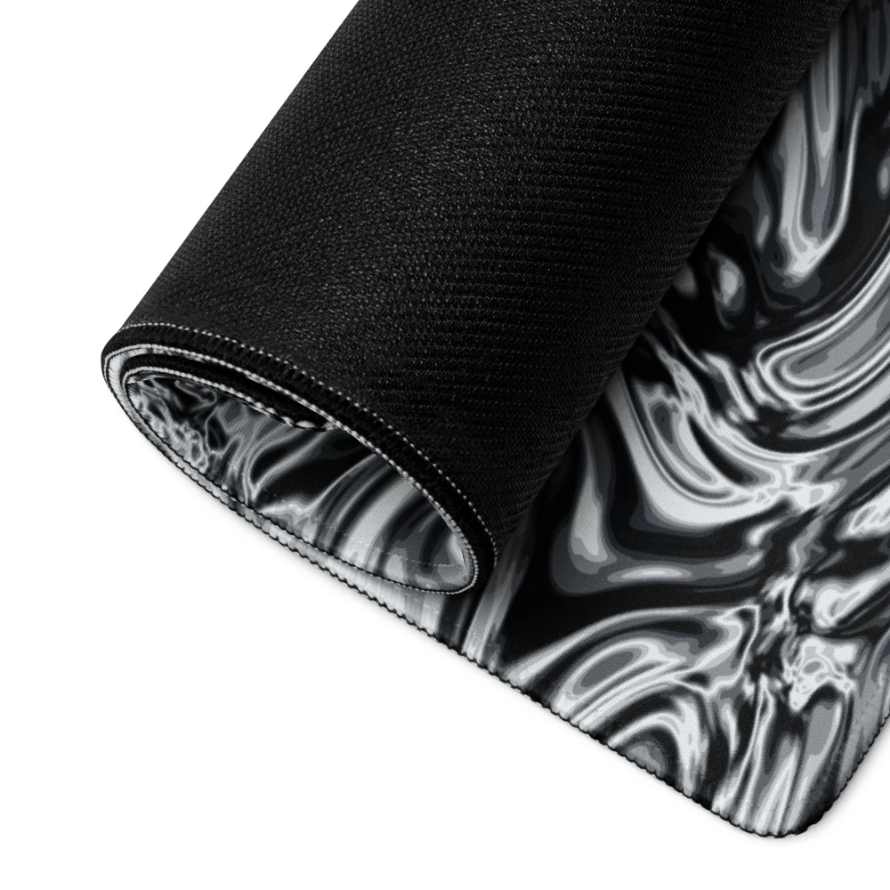 Alfombrilla gaming premium, diseño Damasco: detalle