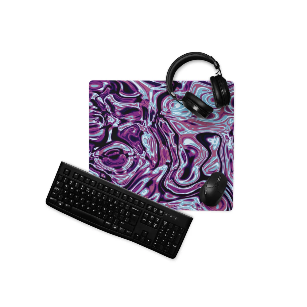 Alfombrilla gaming premium, diseño Nocturno en 46 × 41 cm: ambiente