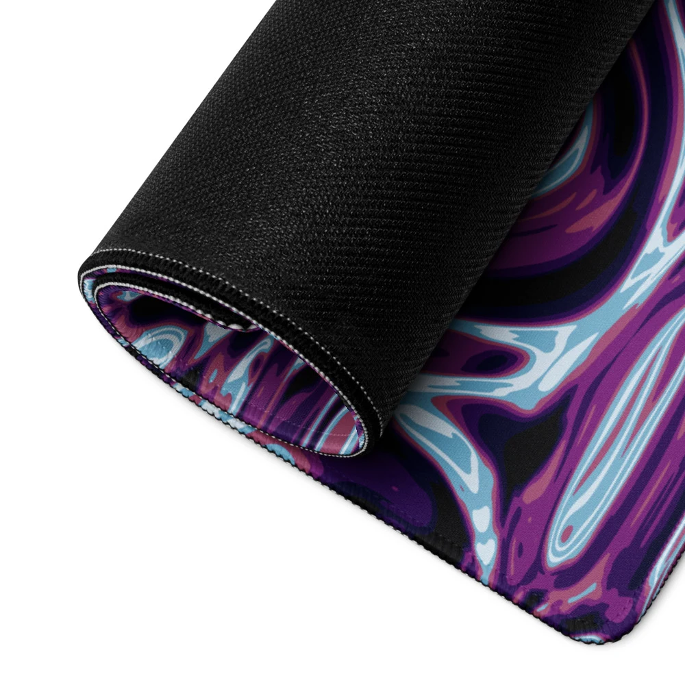 Alfombrilla gaming premium, diseño Nocturno: detalle