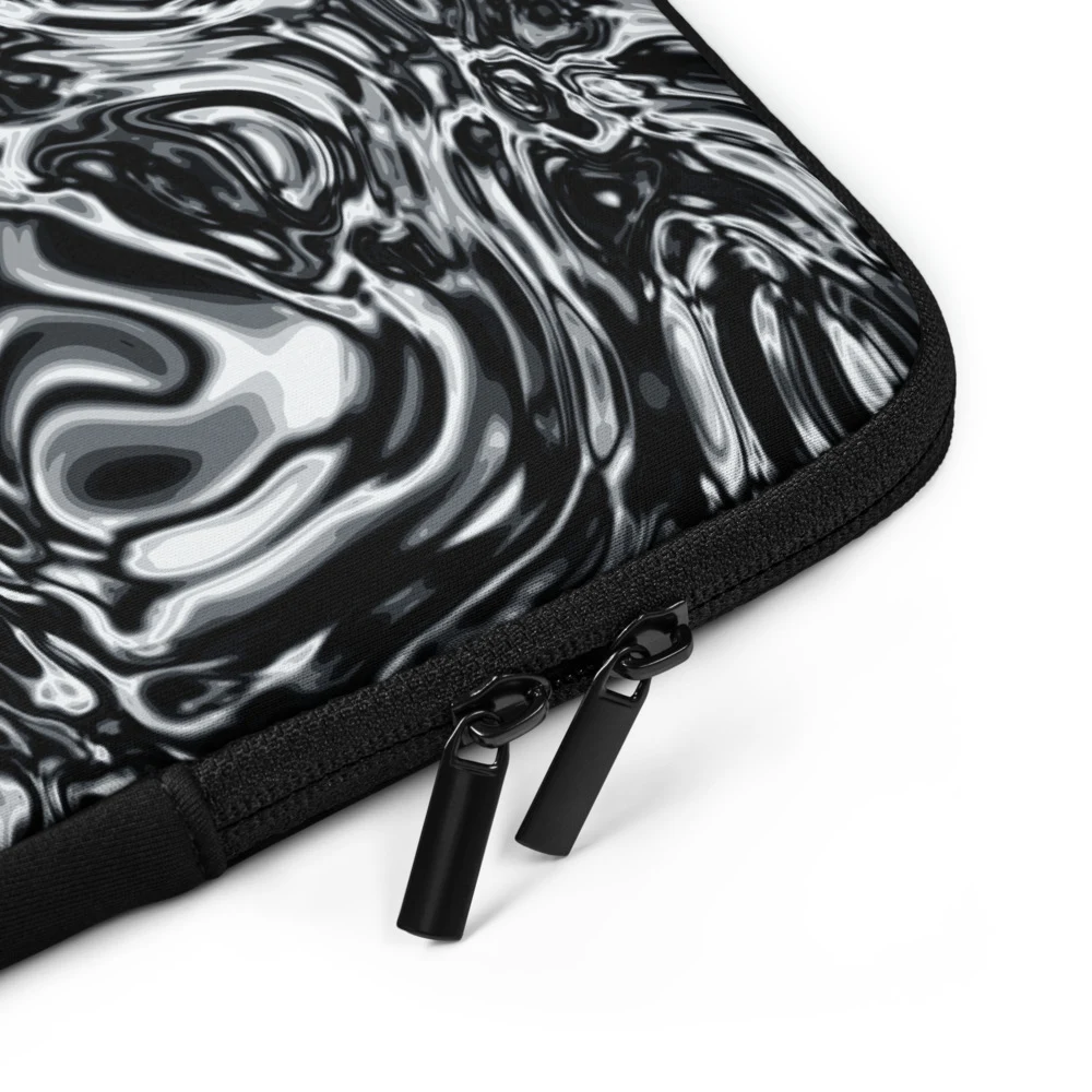 Funda de portátil premium, diseño Damasco en 13": detalle