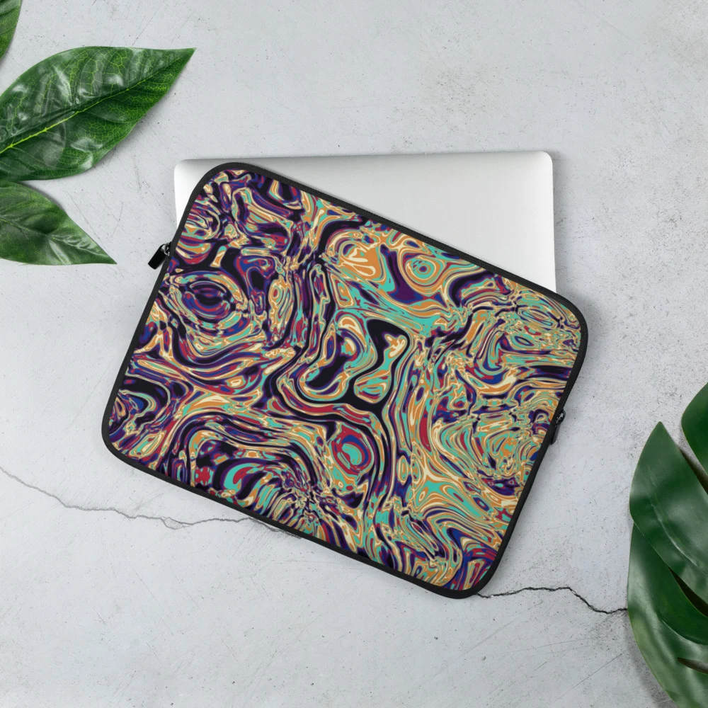 Funda de portátil premium, diseño Gasolina en 13": ambiente