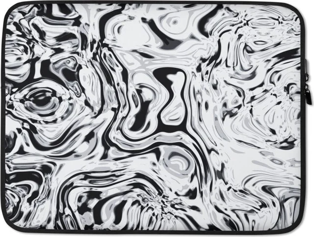 Funda de portátil premium, diseño Metal líquido