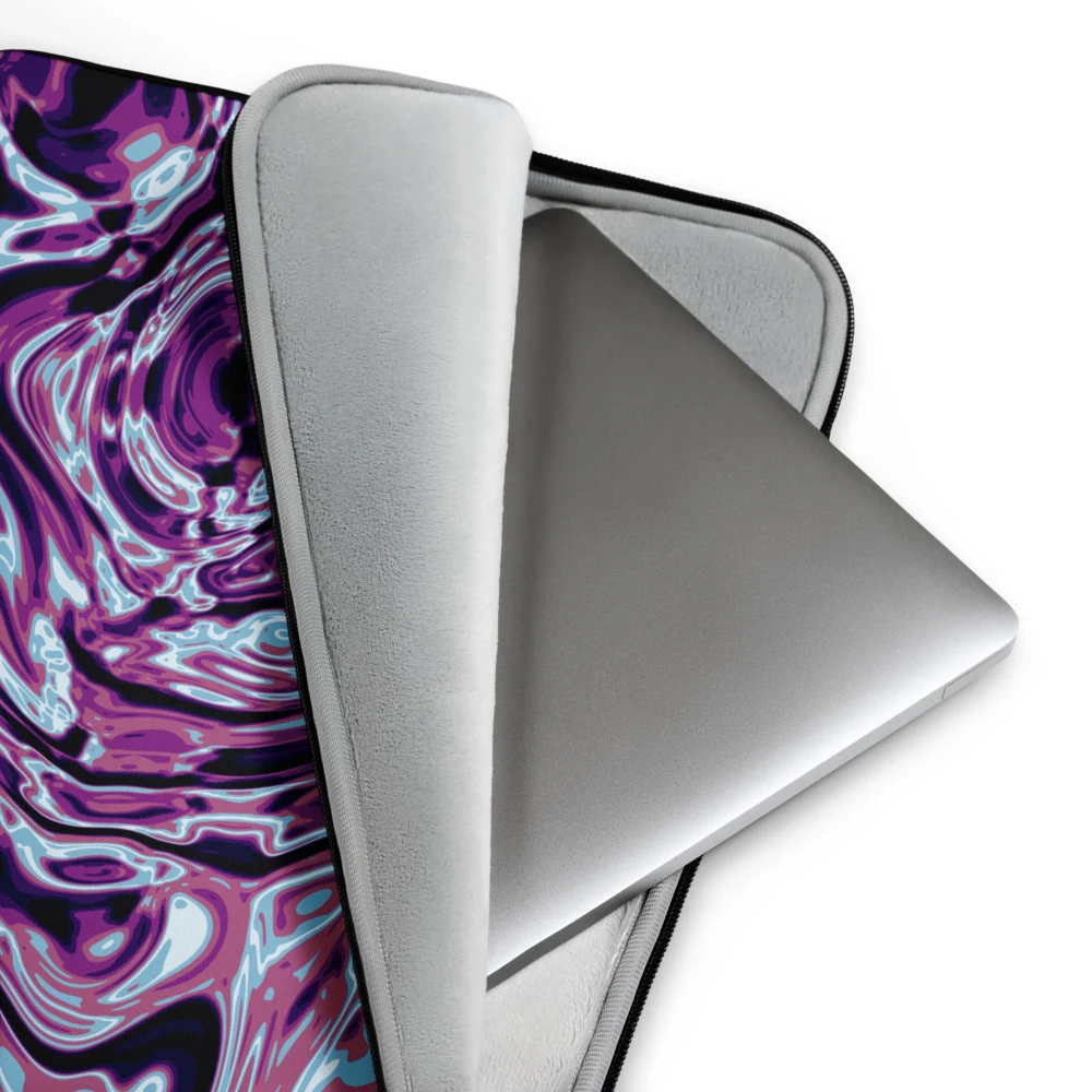 Funda de portátil premium, diseño Nocturno en 13": detalle