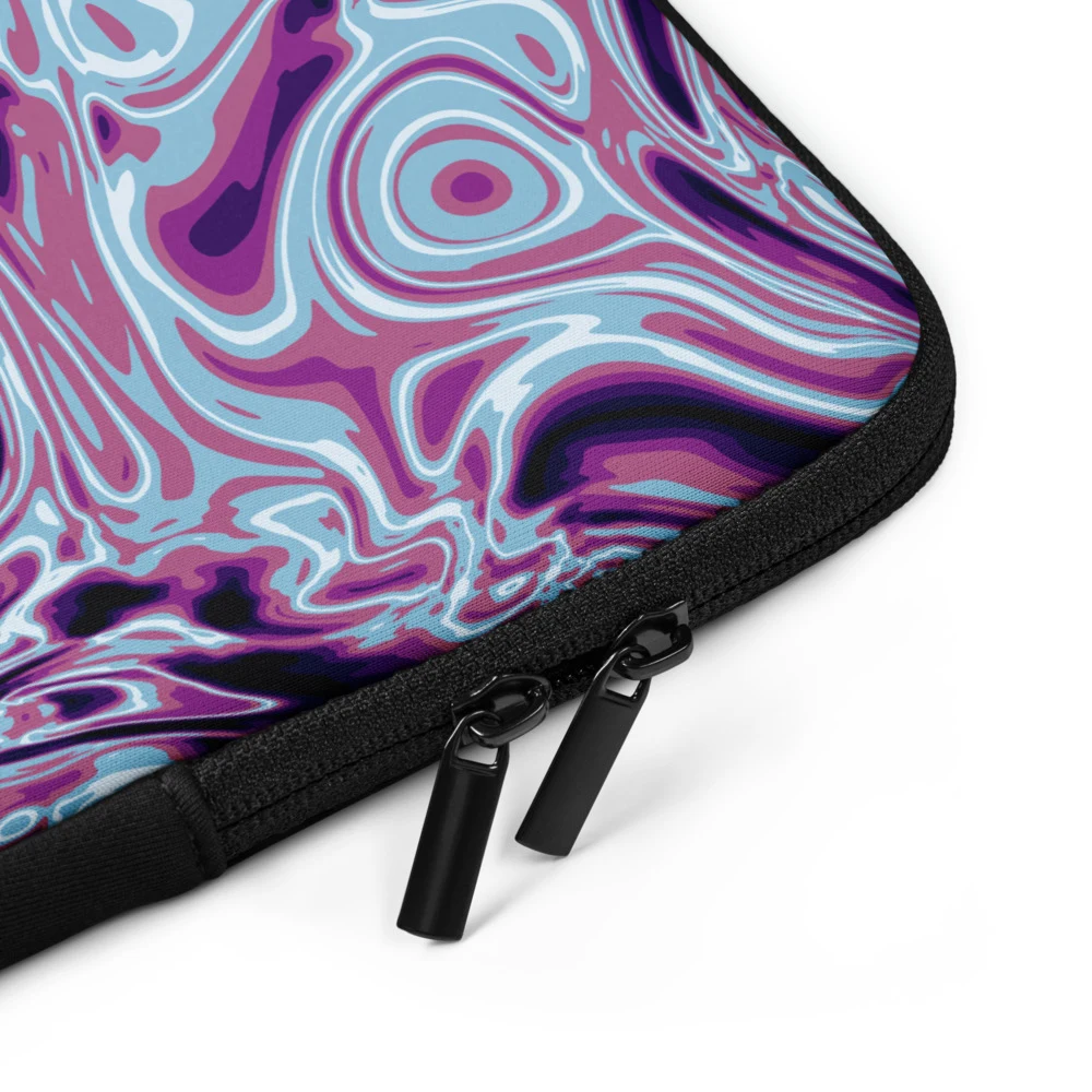 Funda de portátil premium, diseño Nocturno en 13": detalle