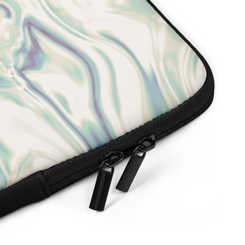 Funda de portátil premium, diseño Perla en 13": detalle