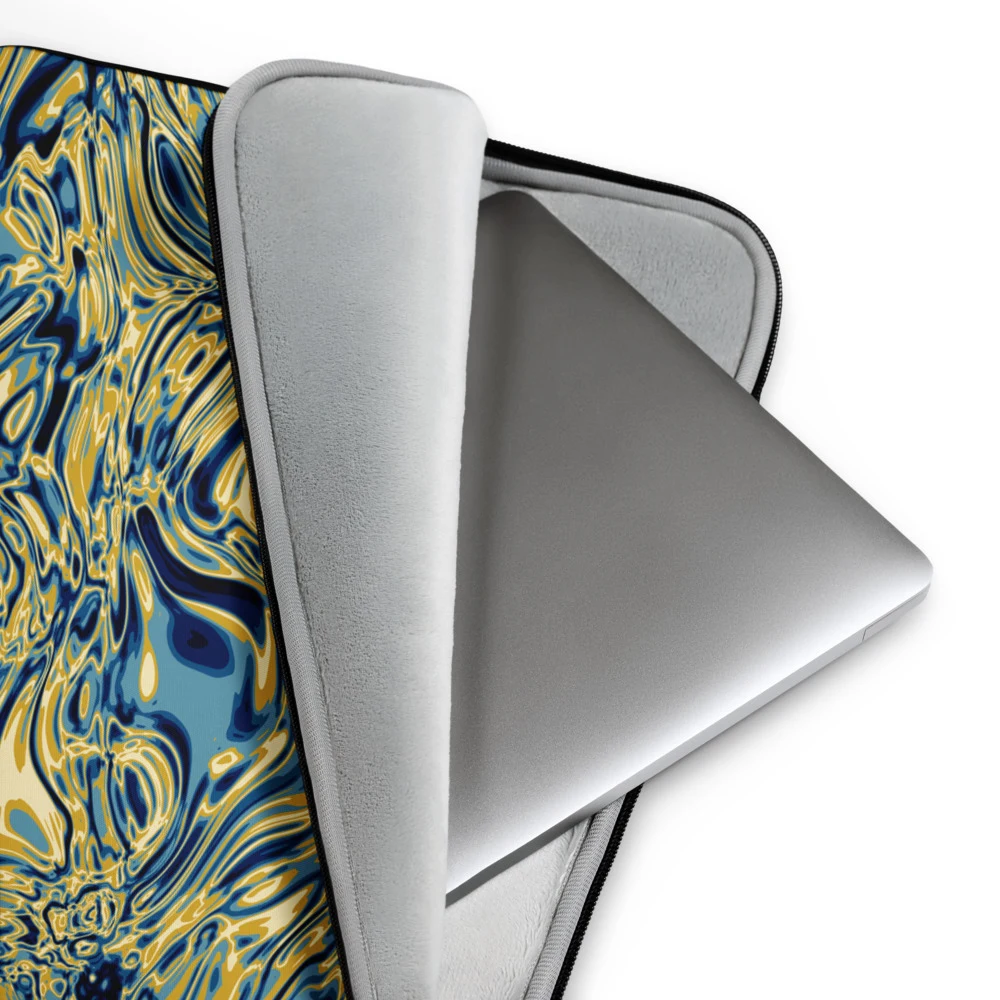 Funda de portátil premium, diseño Titanio en 13": detalle