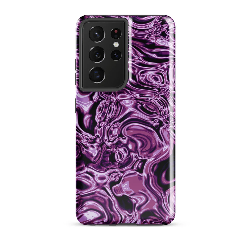 Funda reforzada premium para Samsung, diseño Amatista en Galaxy S26 Ultra: plana