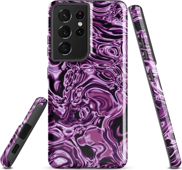 Funda reforzada premium para Samsung, diseño Amatista