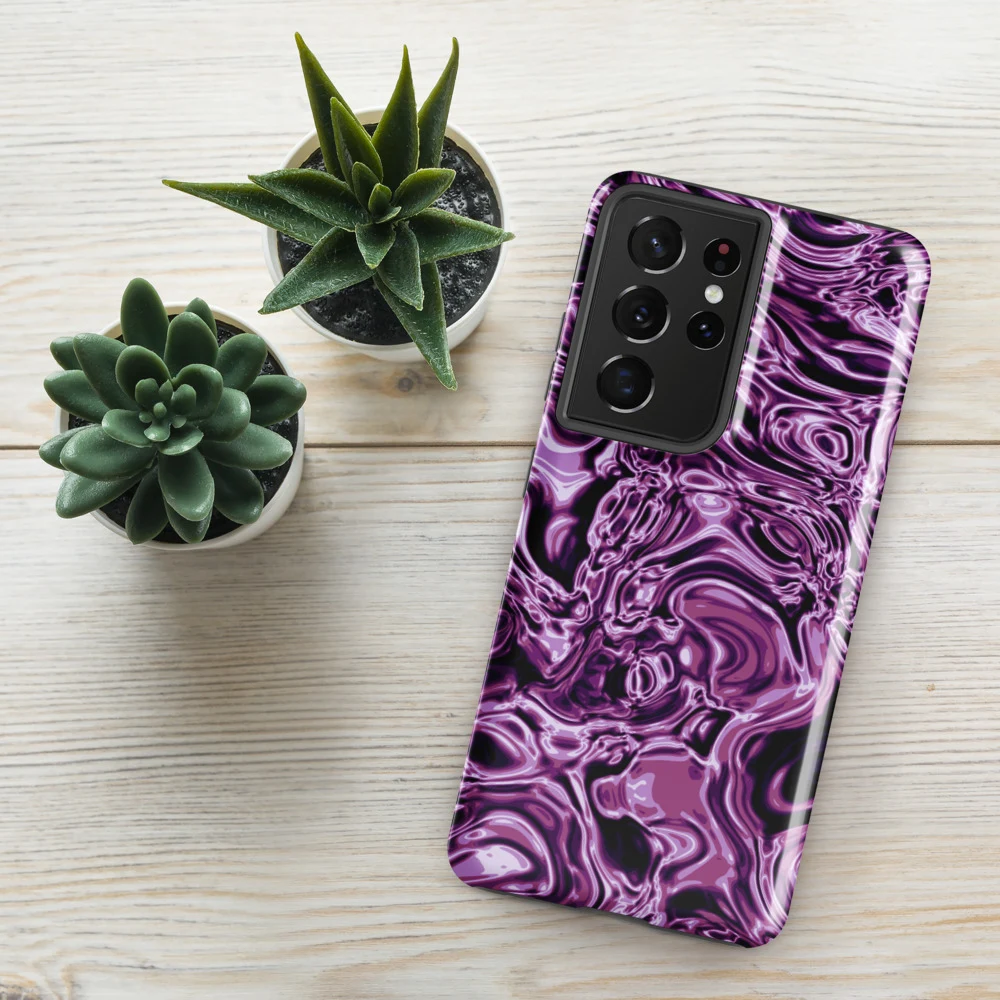 Funda reforzada premium para Samsung, diseño Amatista en Galaxy S26 Ultra: ambiente