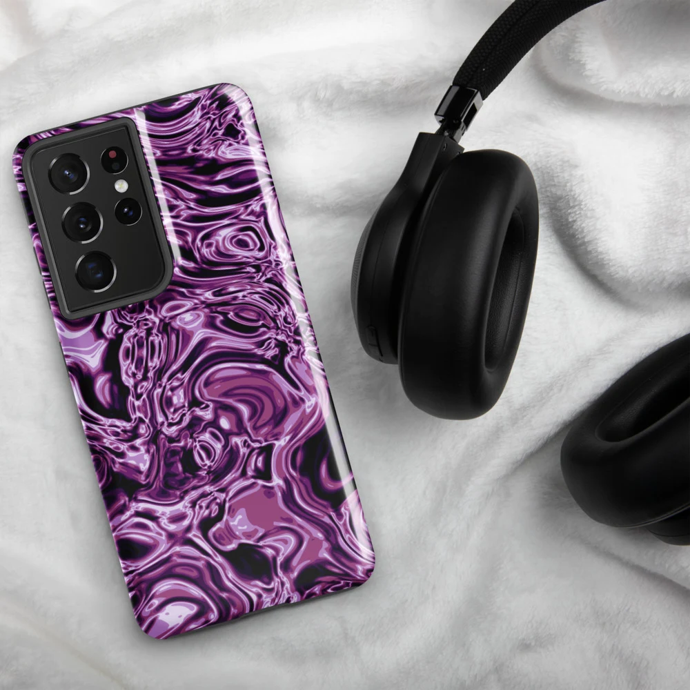 Funda reforzada premium para Samsung, diseño Amatista en Galaxy S26 Ultra: ambiente