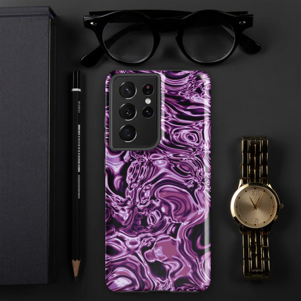 Funda reforzada premium para Samsung, diseño Amatista en Galaxy S26 Ultra: ambiente