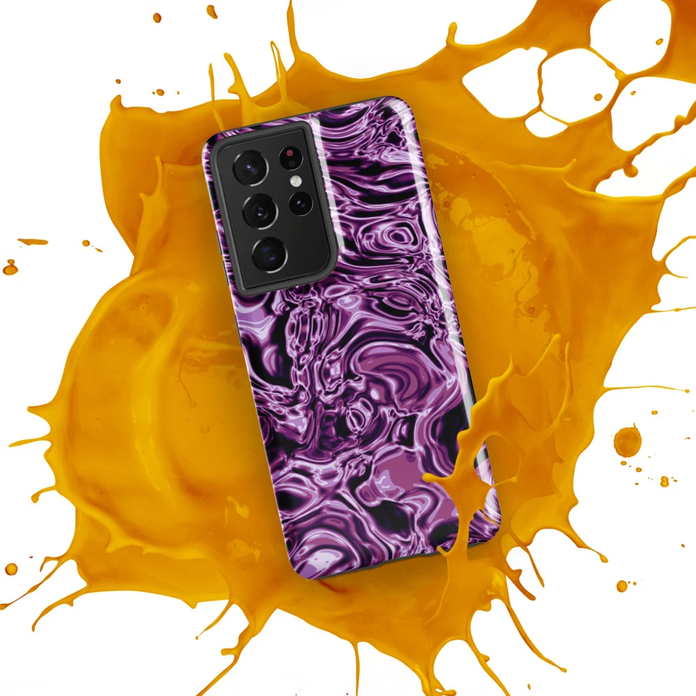 Funda reforzada premium para Samsung, diseño Amatista en Galaxy S26 Ultra: ambiente