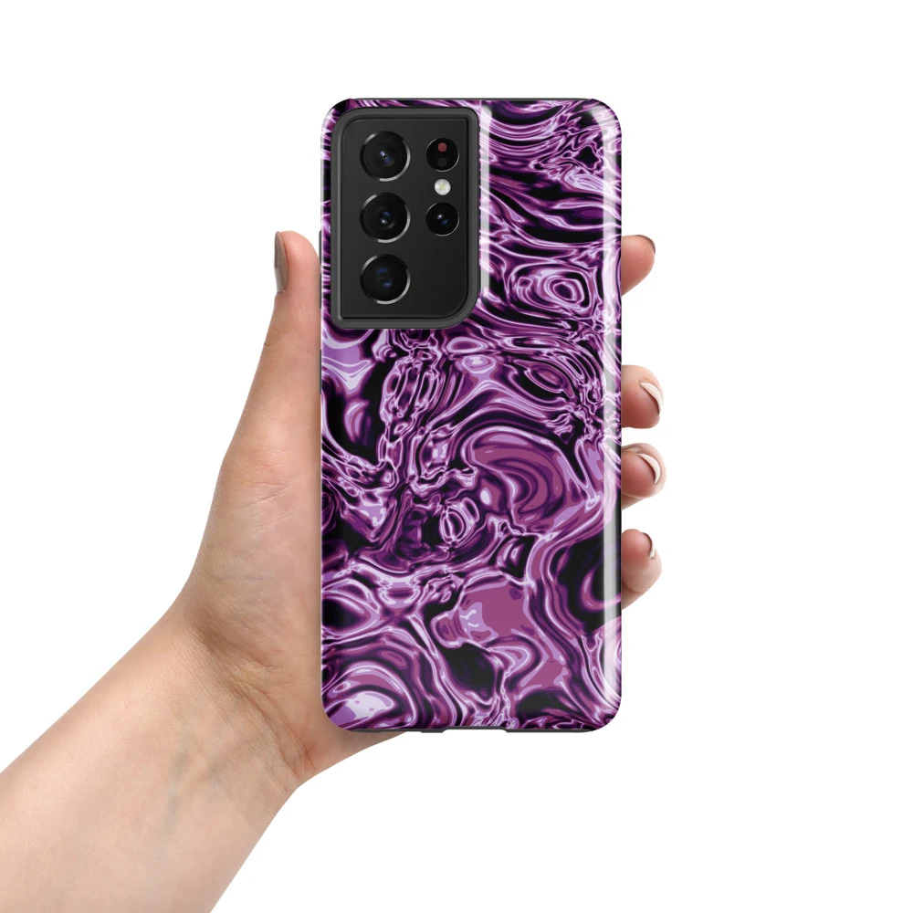 Funda reforzada premium para Samsung, diseño Amatista en Galaxy S26 Ultra: ambiente