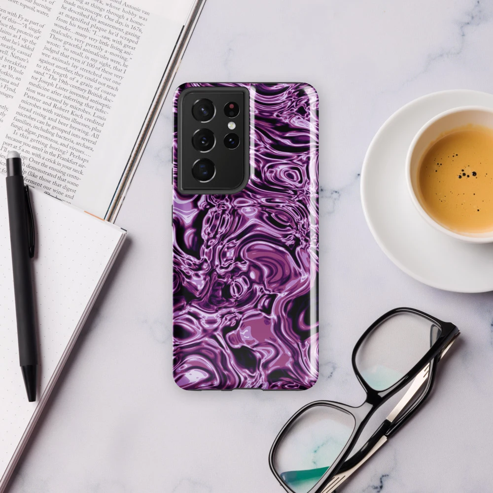 Funda reforzada premium para Samsung, diseño Amatista en Galaxy S26 Ultra: ambiente