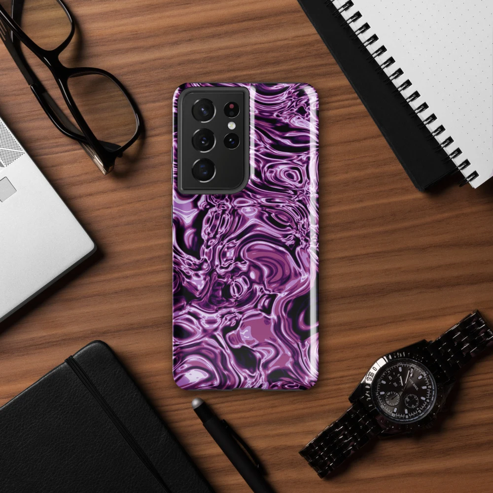 Funda reforzada premium para Samsung, diseño Amatista en Galaxy S26 Ultra: ambiente