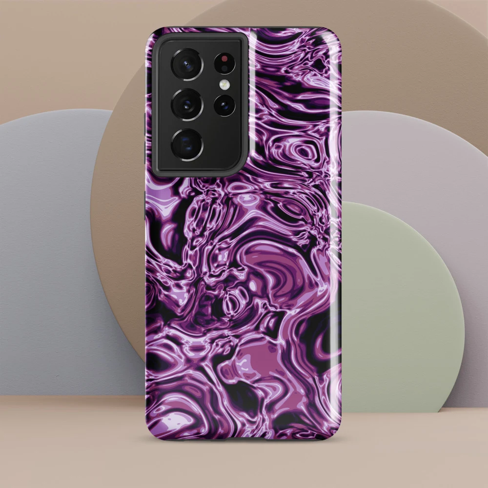 Funda reforzada premium para Samsung, diseño Amatista en Galaxy S26 Ultra: ambiente