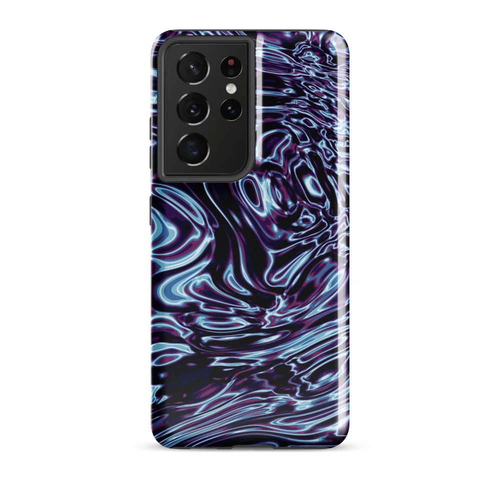 Funda reforzada premium para Samsung, diseño Cobalto en Galaxy S26 Ultra: plana