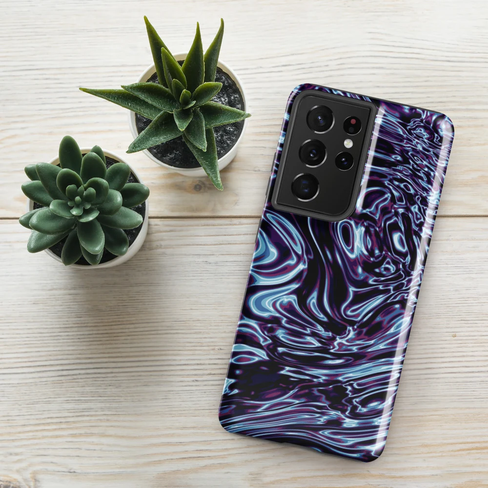Funda reforzada premium para Samsung, diseño Cobalto en Galaxy S26 Ultra: ambiente