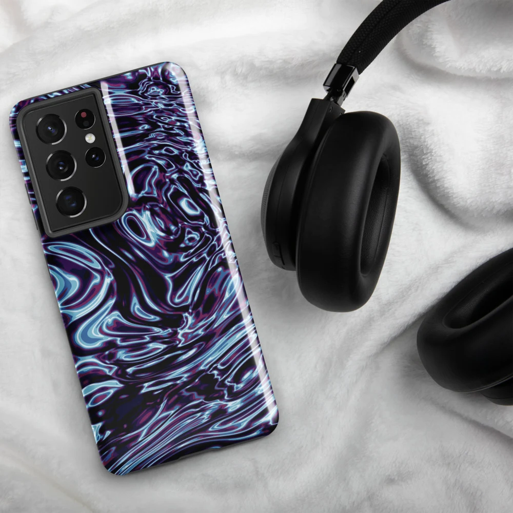 Funda reforzada premium para Samsung, diseño Cobalto en Galaxy S26 Ultra: ambiente
