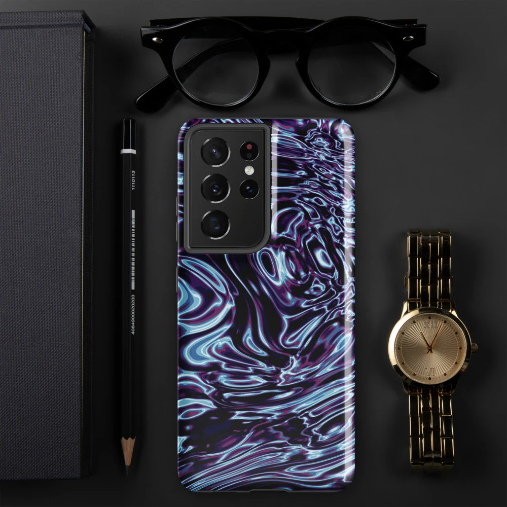 Funda reforzada premium para Samsung, diseño Cobalto en Galaxy S26 Ultra: ambiente