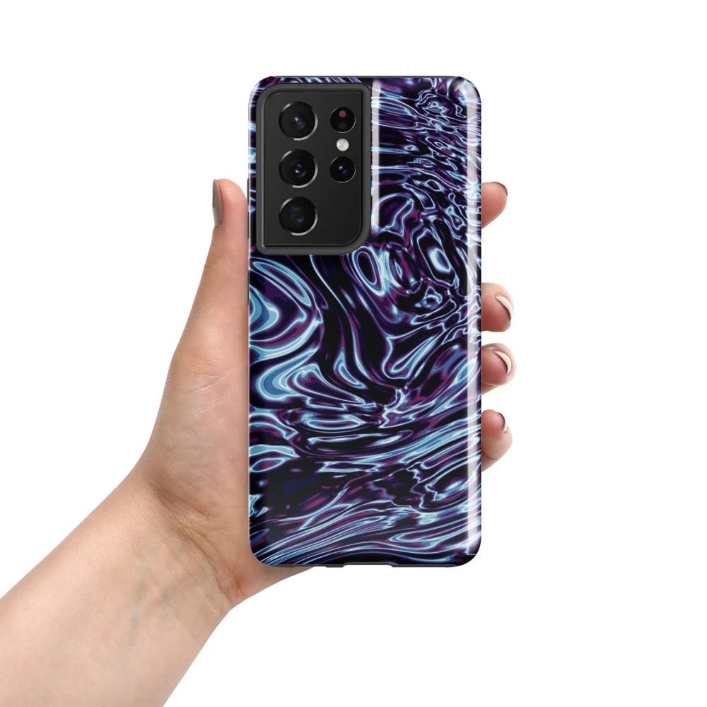 Funda reforzada premium para Samsung, diseño Cobalto en Galaxy S26 Ultra: ambiente