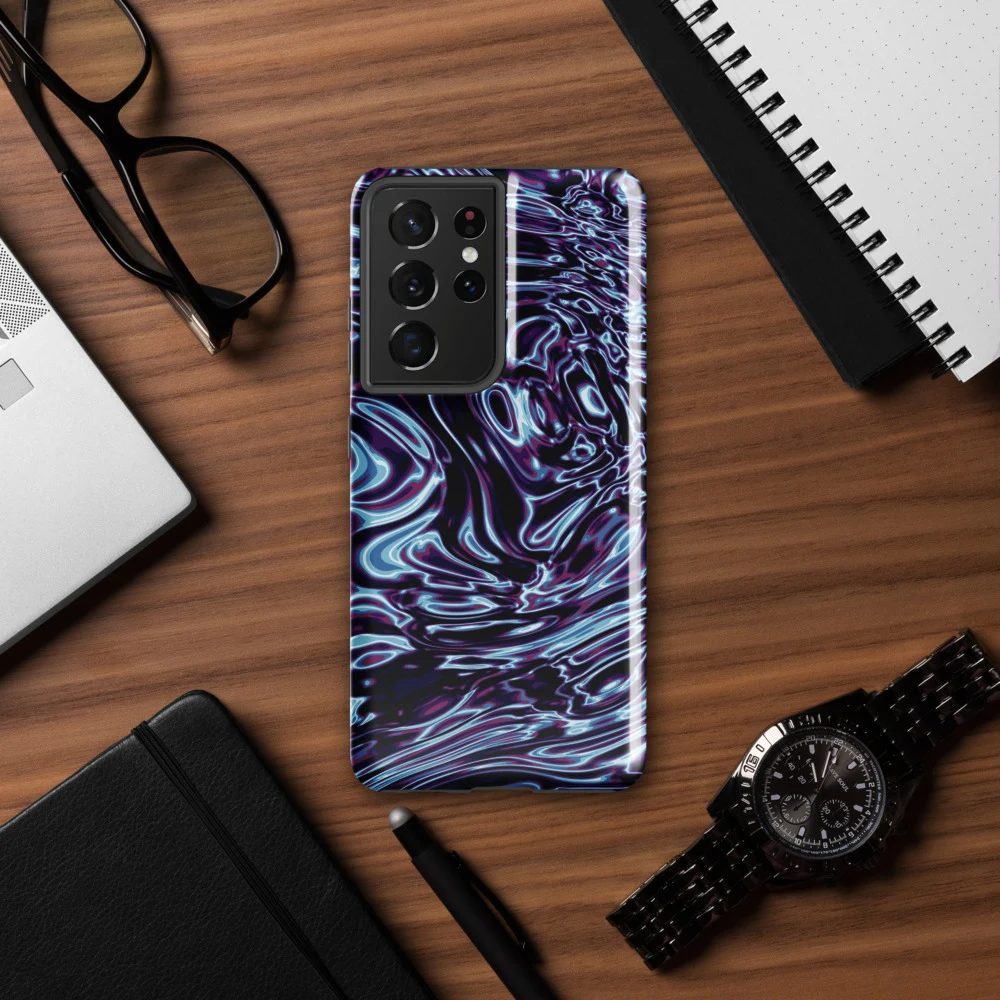 Funda reforzada premium para Samsung, diseño Cobalto en Galaxy S26 Ultra: ambiente