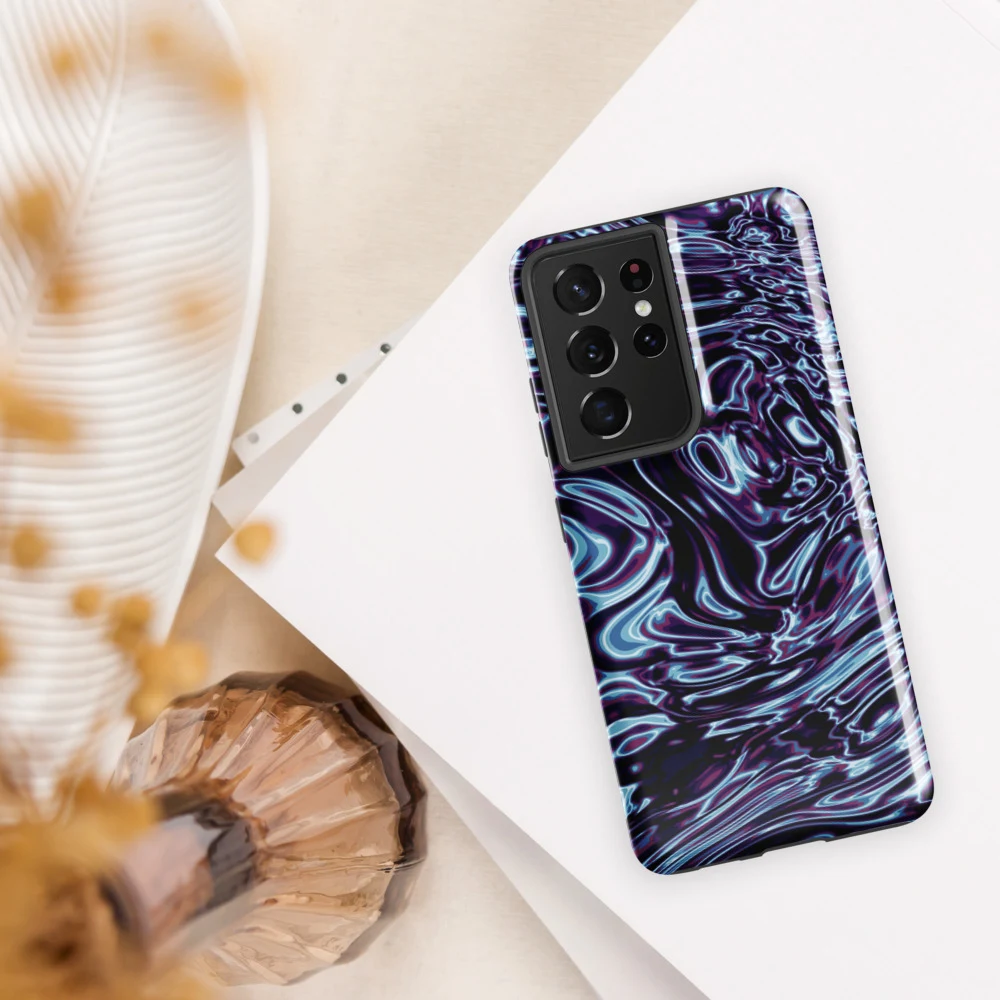 Funda reforzada premium para Samsung, diseño Cobalto en Galaxy S26 Ultra: ambiente