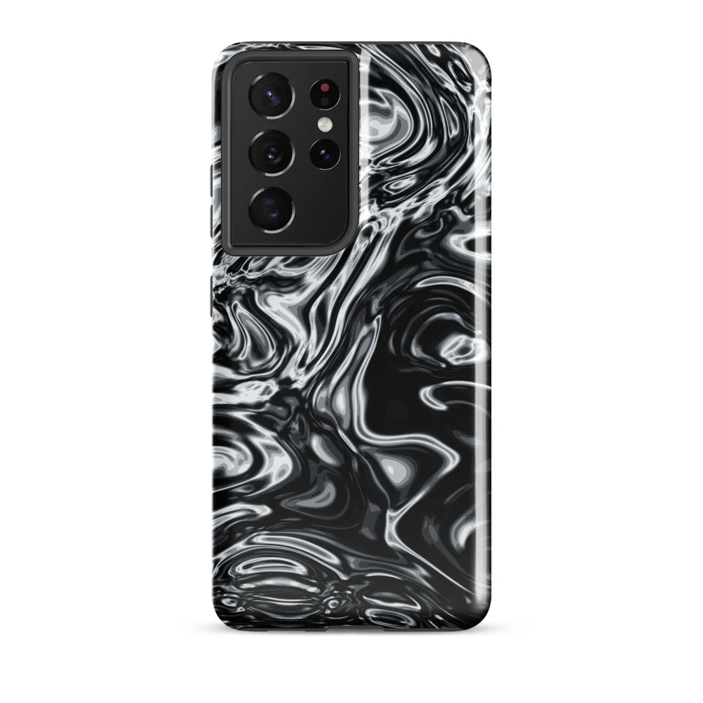 Funda reforzada premium para Samsung, diseño Damasco en Galaxy S26 Ultra: plana