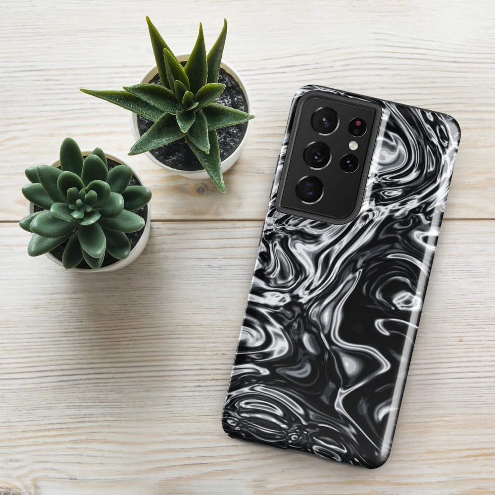 Funda reforzada premium para Samsung, diseño Damasco en Galaxy S26 Ultra: ambiente
