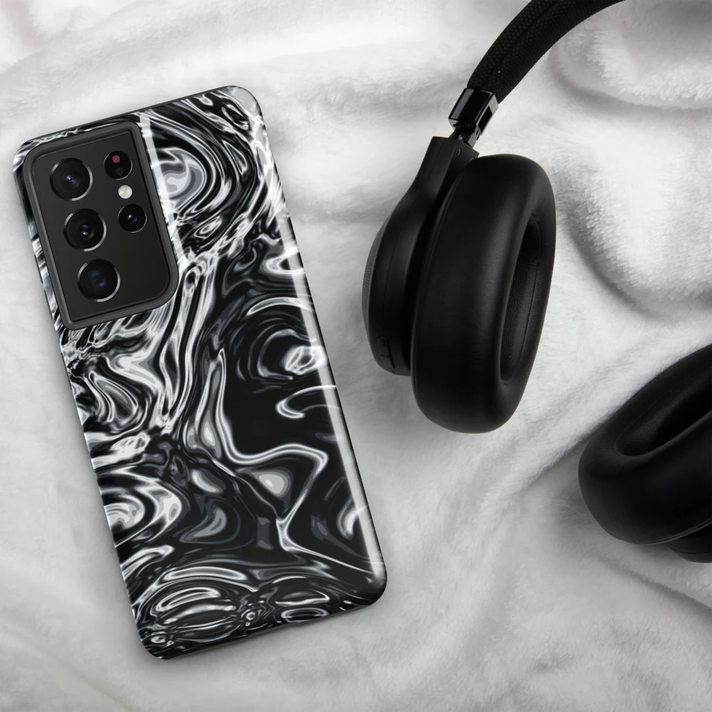 Funda reforzada premium para Samsung, diseño Damasco en Galaxy S26 Ultra: ambiente