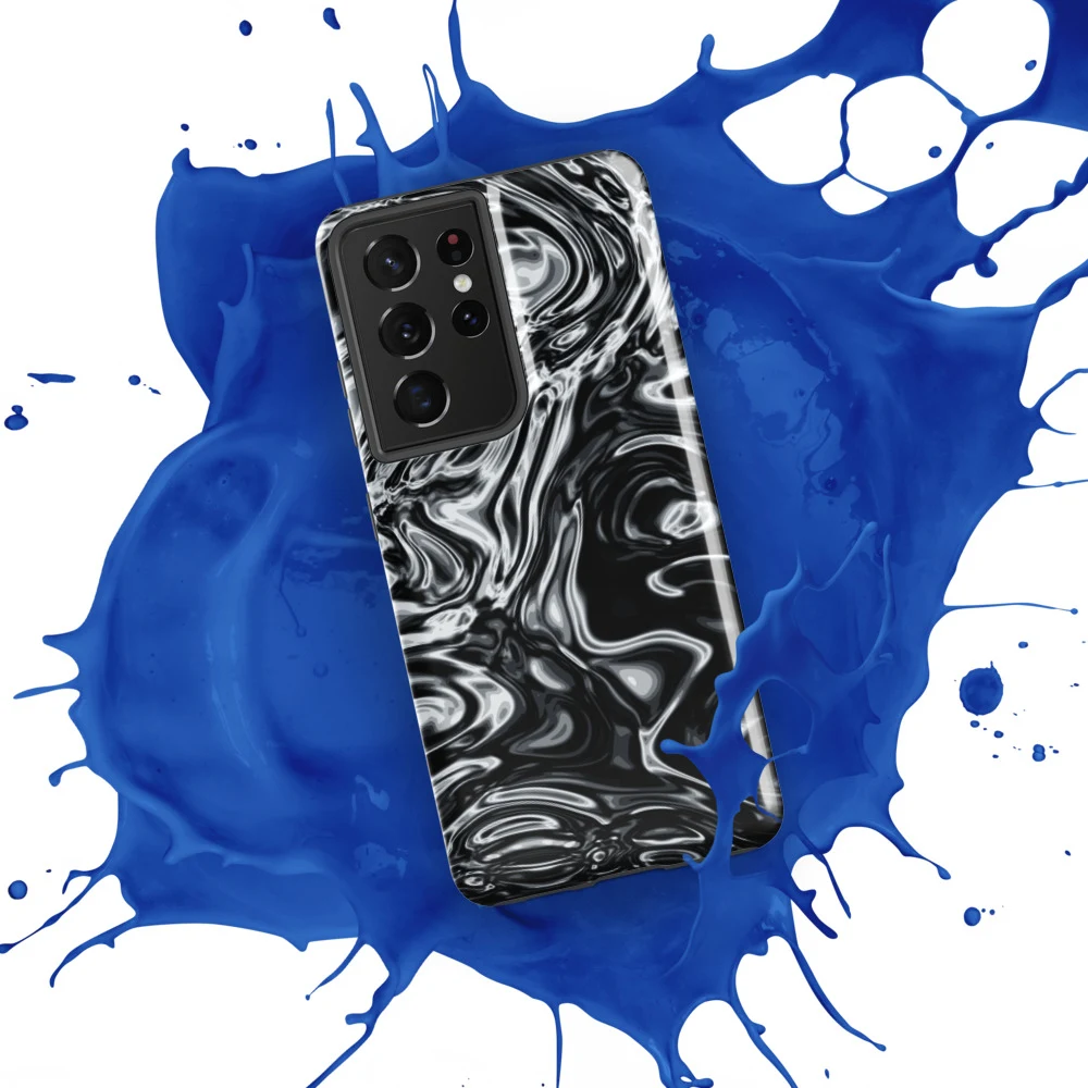 Funda reforzada premium para Samsung, diseño Damasco en Galaxy S26 Ultra: ambiente