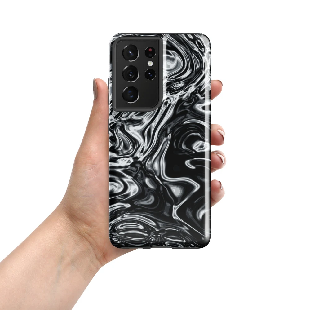 Funda reforzada premium para Samsung, diseño Damasco en Galaxy S26 Ultra: ambiente