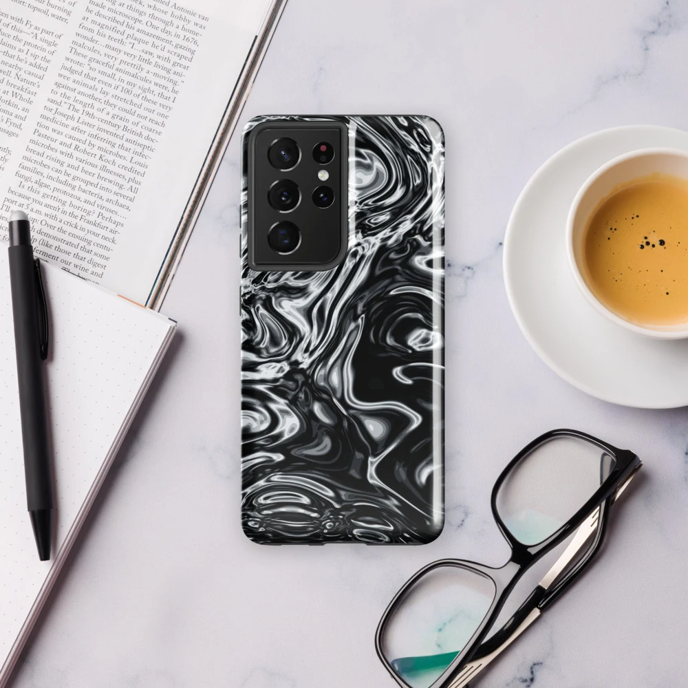 Funda reforzada premium para Samsung, diseño Damasco en Galaxy S26 Ultra: ambiente